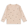 Langarm Shirt "Ella Cherry Coeur Blush" GOTS