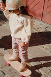 Teddy Bomber Jacket "Jazz Sand Dollar" GRS