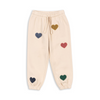 Organic Sweatpants "Lou Terry Multi Heart" OCS