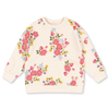 Organic Sweatshirt "Loupy Lou Fleuri" GOTS