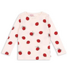 Pointelle Long Sleeve Shirt "Minnie Ladybug" GOTS