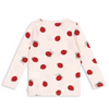 Pointelle Long Sleeve Shirt "Minnie Ladybug" GOTS