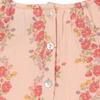 Organic Muslin Blouse "Coco Floria Pink" GOTS