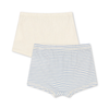 Organic Boxer Shorts "Stripe Provence Mix" GOTS, 2-pack