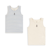 Organic Tank Top "Stripe Provence Mix" GOTS, set of 2