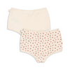 GOTS underpants "Buttercream / Bloomie" set of 2