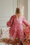 Pailletten Kleid "Lila Sequins Bow Sparkling Sangria"