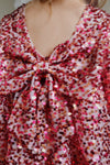 Pailletten Kleid "Lila Sequins Bow Sparkling Sangria"