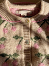 Knit Cardigan "Belou Cherry"