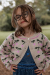 Knit Cardigan "Belou Cherry"