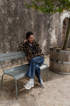 ADULT Sherpa Jacke "Nelson Mega Leo / Oat Mix"