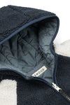Thermo-Wendejacke "Jackson Reversible Jacket Whale Blue Multi Mix"
