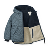 Thermo-Wendejacke "Jackson Reversible Jacket Whale Blue Multi Mix"