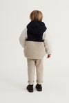 Thermo-Wendejacke "Jackson Reversible Jacket Whale Blue Multi Mix"