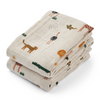 Muslin Cloth "Lewis Safari Sandy Mix", set of 2