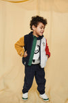Pile Jacket "Nolan Around the World Multi Mix"