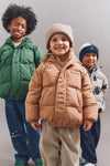 Daunenjacke "Adelina Spot Dots / Mist"