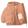 Daunenjacke "Adelina Tuscany Rose" mit Ohren