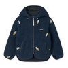 Sherpa Jacke "Mara Rocket / Classic Navy / Embroidery"