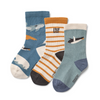 Socken "Silas Arctic Sea / Ocean View", 3er Pack