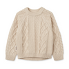 Wolle Strickpullover "Callio Sandy Melange"