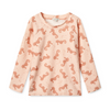 UPF40+ Long-Sleeve Swim Shirt "Noah Seahorse / Apple Blossom"