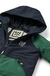 Winter Jacket "Kalle Classic Navy / Garden Green"