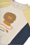 Organic Sweatshirt "Aude Circus Lion / Sandy"