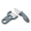 Sparschäler und Messer Set "Pertense Whale Blue"