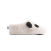Plush Slippers "Aviaja Panda Sandy / Dark Grey"