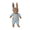 Micro Rabbit Brown "Blue Knitted Suit"