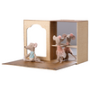 Ballet Mice in Dance Studio, little sister and little brother