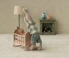Miniature Wiege My, hell rosa