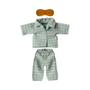 Pyjama und Schlafmaske, Papa Maus