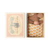 Baby Mouse "Sleepy Wakey" in Matchbox, rose