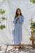 ADULT Organic Dress “Dyrelle”, Bolich Blue Stripe
