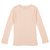 Merino Wool Long-Sleeved Shirt "Tamra Sheer Rose" 