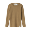 TENCEL™ Modal Long Sleeve Shirt "Dark Bronze"