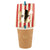 Paper Cups and Straw "Pirate", set of 8