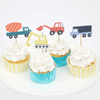 Cupcake Kit "Construction", set of 24