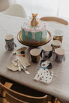 Pappteller "Mops - Pug", 8er Set