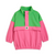 Fleece Zip Pullover Pink