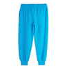 Organic Sweatpants "Dog Emb" GOTS - blue