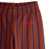 Organic Sweatpants "Vertical Stripe" GOTS - brown