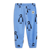 Penguin Fleece Pants - blue