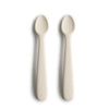 Silicone Feeding Spoons "Ivory", set of 2