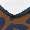 Wickelunterlage "Hyde Park Blue Leaves"