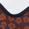 Changing Pad "Hyde Park Maroon Poppies"
