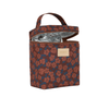 Thermotasche für Babyflaschen "Hyde Park Maroon Poppies"