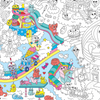 Poster zum Ausmalen "Coloring Poster Kawaii"